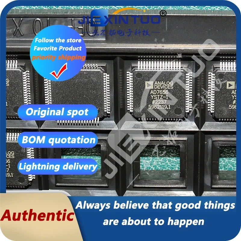 AD7656YSTZ-1 AD7656 IC ADC 16BIT SAR 64LQFP 16 Bit Analog to Digital Converter 6 Input 6 SAR 64-LQFP (10x10)