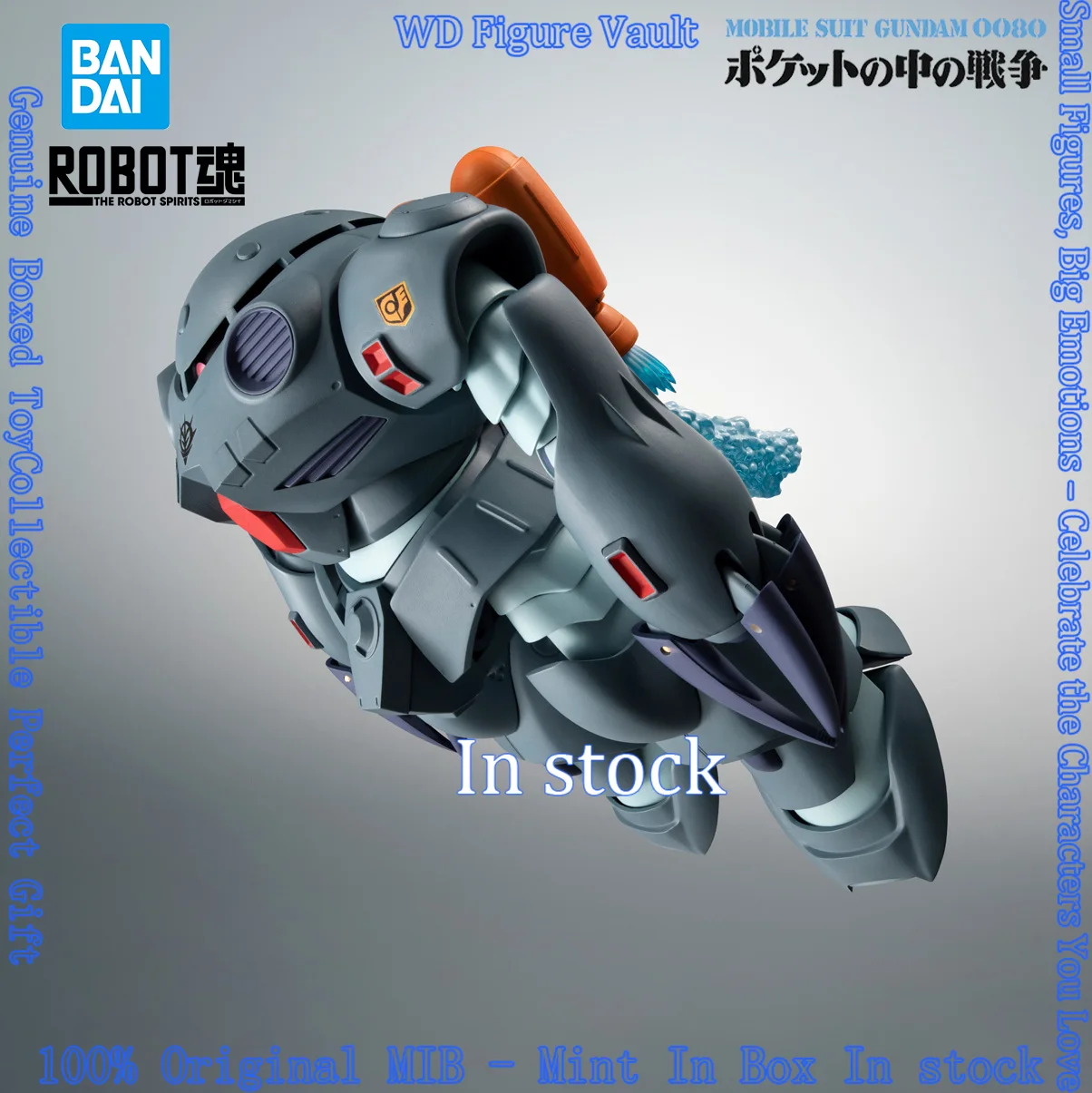 In stock Bandai ROBOT SPIRITS SIDE MS MSM-07E Zugok E ver. A.N.I.M.EMobile Suit Gundam 0080 War in Your Pocket toys