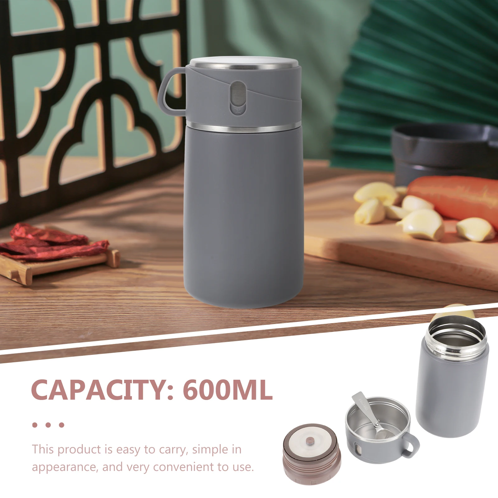 

Cup Insulated Porridge Child 304 Stainless Steel Food Container for Hot