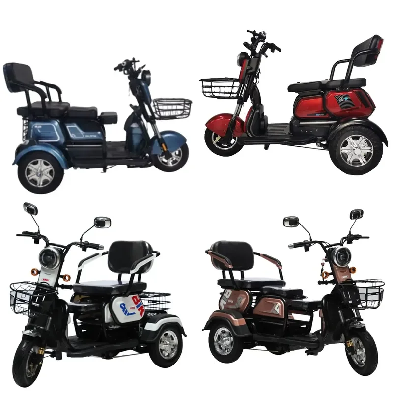 STROVAN New Style Electric Mini Rickshaw Tricycle Three Wheel Motorcycle