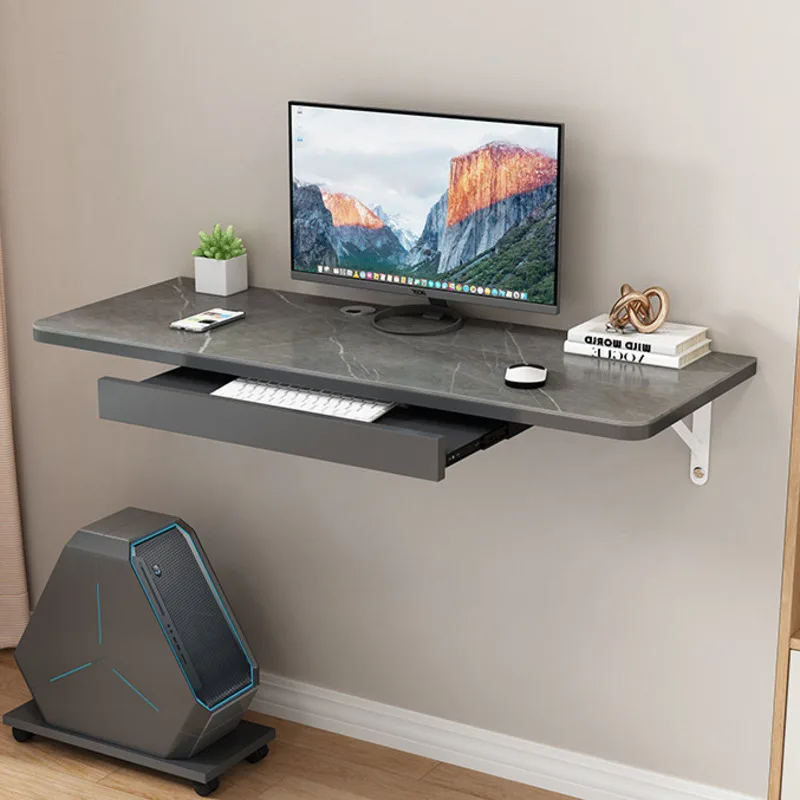 Simple Desktop Computer Desk Wall Hanging Folding Desk Creative Notebook By The Wall Desk Small Family Dinning Table