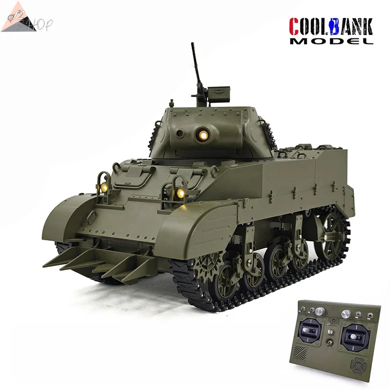 

Coolbank M8 Scott 1:16 Scale RC Tank Full Function Remote Control Vehicle with Smoke Effect Military Model