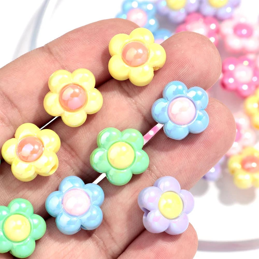 10 Uds. Cuentas acrílicas de g - Bead Cap Flower reseña y precio