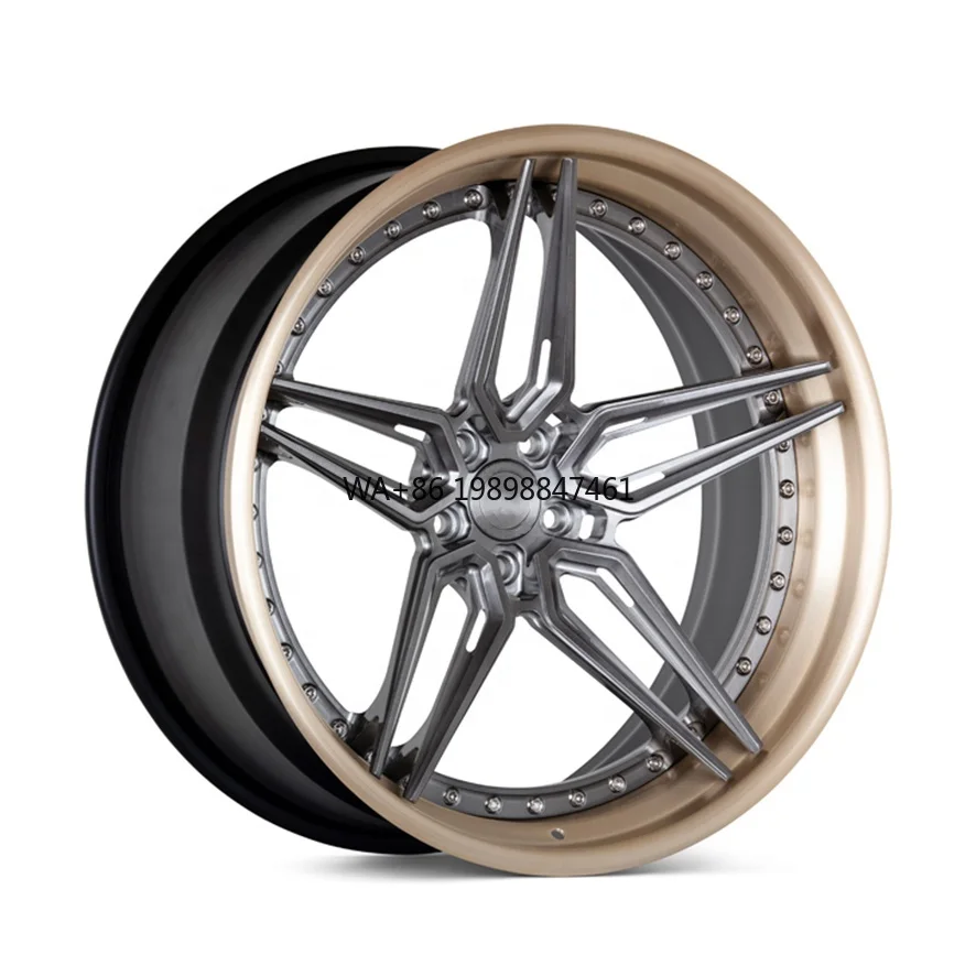 

for Wheels 2 3 Piece Forged Wheels Concave Design Sport Rim 19 20 22 Inch 5x120 5x112 Car Alloy Wheel