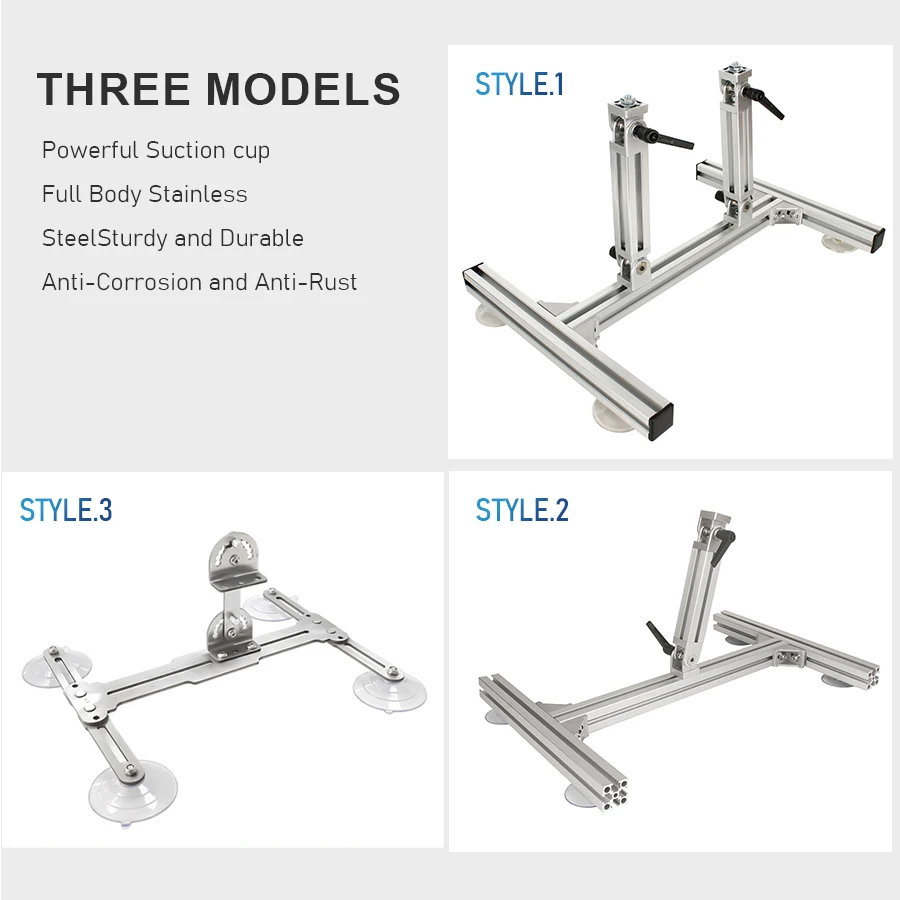 Aluminium Alloy Stand for DIY Linear Actuator Reciprocating Linear Motor Stainless Steel Bracket Adjustable Angle Bracket