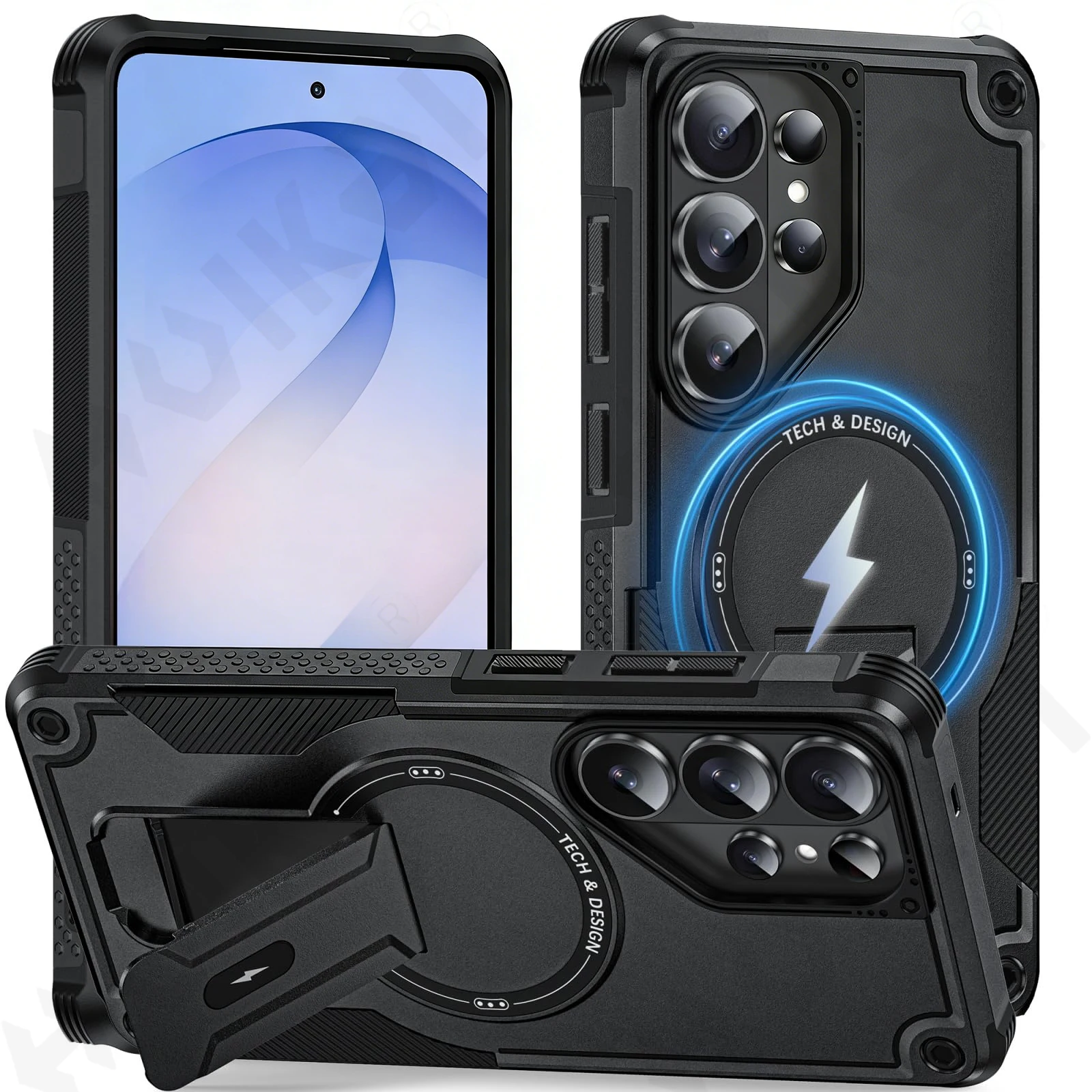 Case For Samsung S26 Ultra Plus Magnetic Protective Magsafe Shockproof Heavy Duty Drop Protection Kickstand