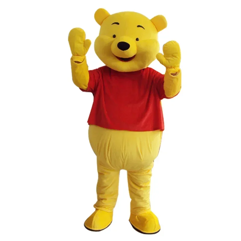 

[Disney] Cosplay cut Winnie the Pooh bear Mascot Costume Cartoon character costume Advertising Costume Party Animal carnival