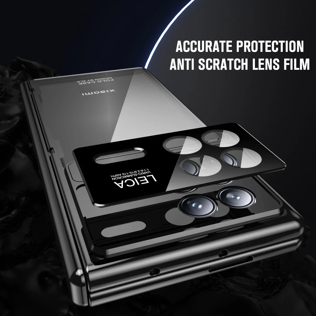 Coque de téléphone de protection transparente pour Xiaomi Mix, galvanoplastie, charnière fantôme, possède 3 étuis avec protecteur d'écran, promp ket ket