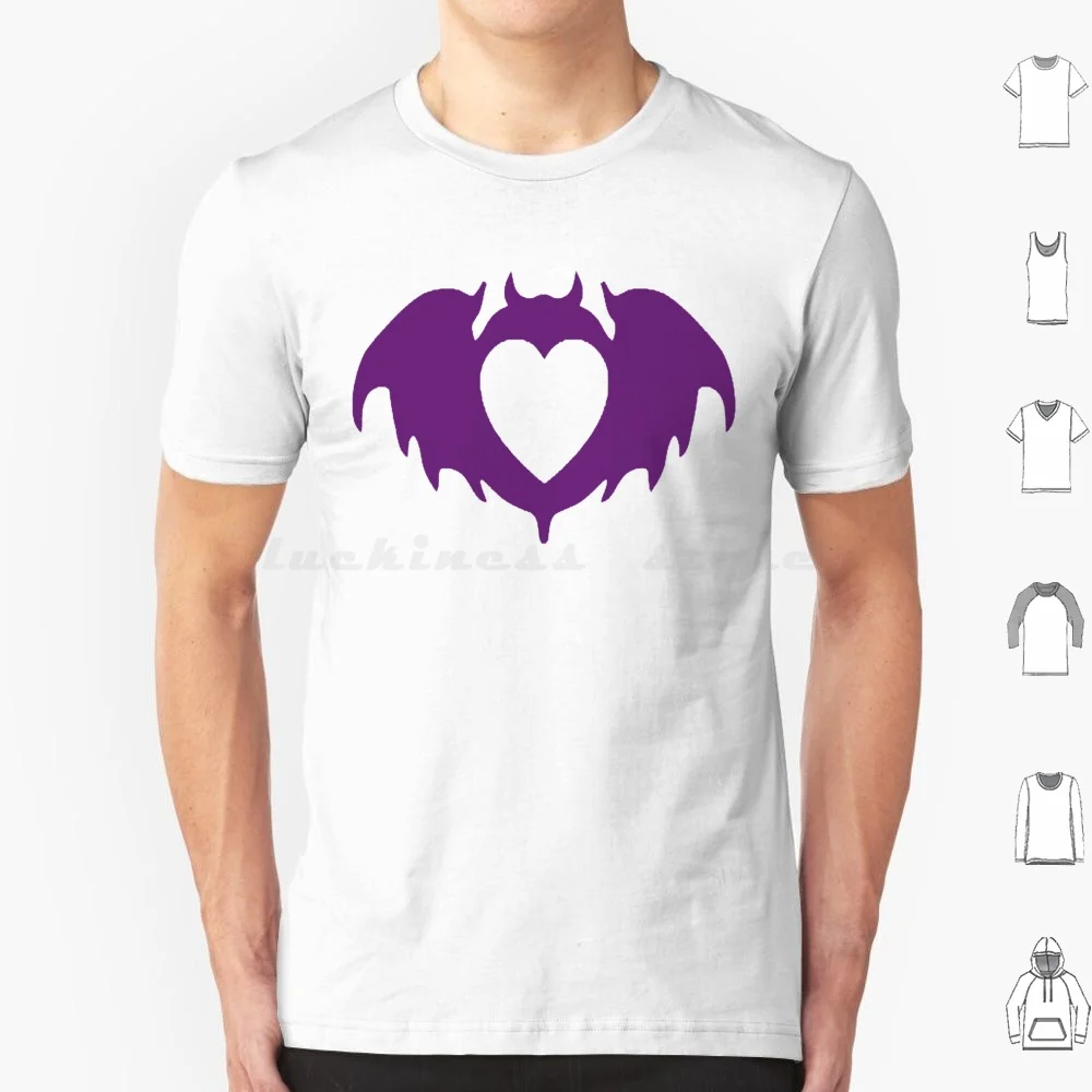 Clandestine Bat Heart-Purple T Shirt Big Size 100% Cotton Clandestine Industries Clandestine Industries Bat Heart Pete Wentz