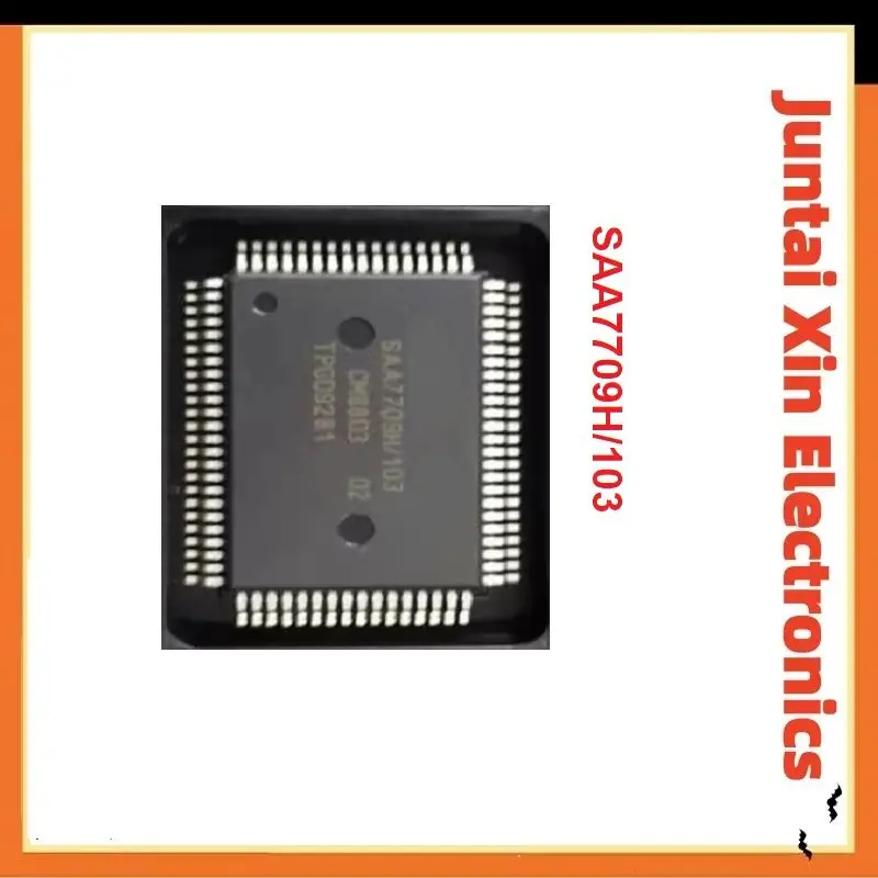 2PCS/LOT SAA7709H/N103 QFP80 SAA7709H SAA7709H/103 SAA7709