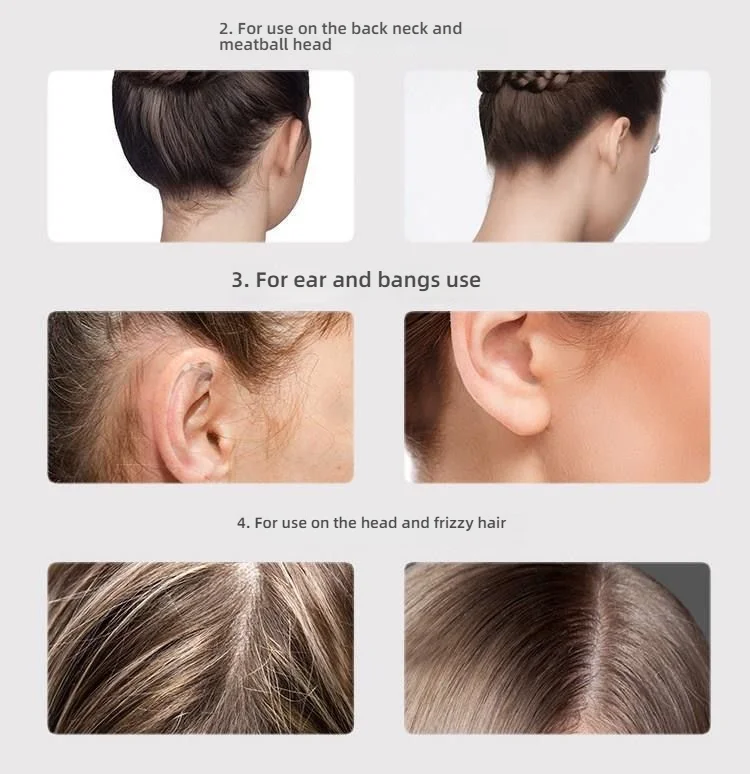 Flyaway Hair Styling Stick – Tames Babyhaare, Augenbrauen und Wimpern – starker Halt für Fransen/Pony – schnelle Fixierung, alle Haartypen – Detail 10