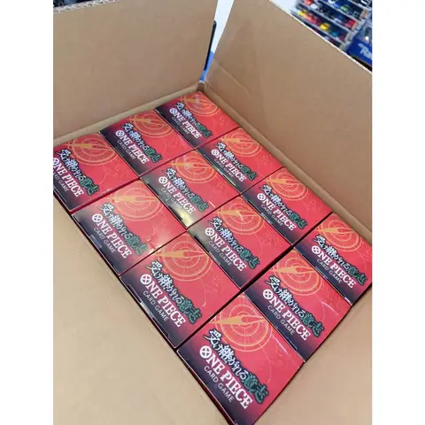 2025 genuino One Piece OPCG TCG juego de cartas coleccionables japonés sellado OP13 llevarando su tarjeta de colección Anime juguetes regalos