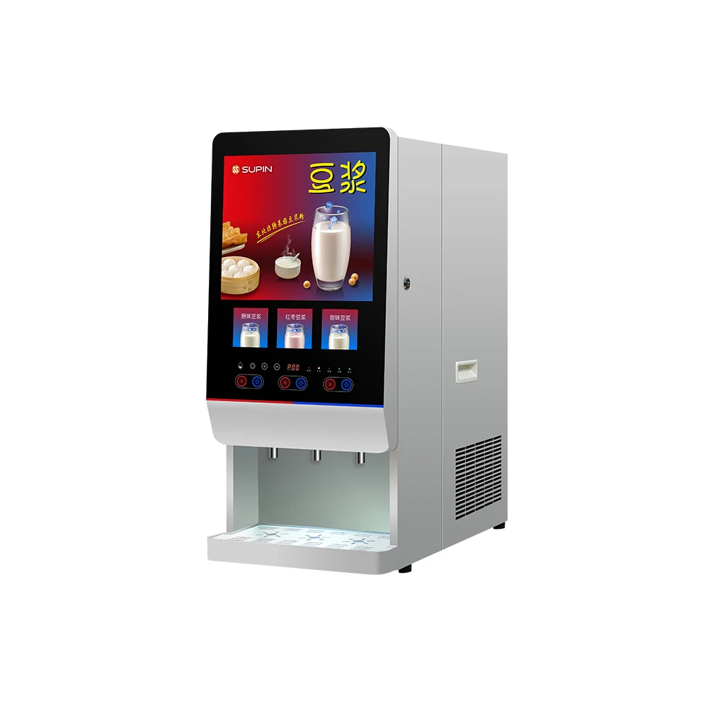 SUPIN D-30SC Hot/cold Coin Operated Tabletop Instant Coffee Machine With Self Dispenser, Self Cleaning System