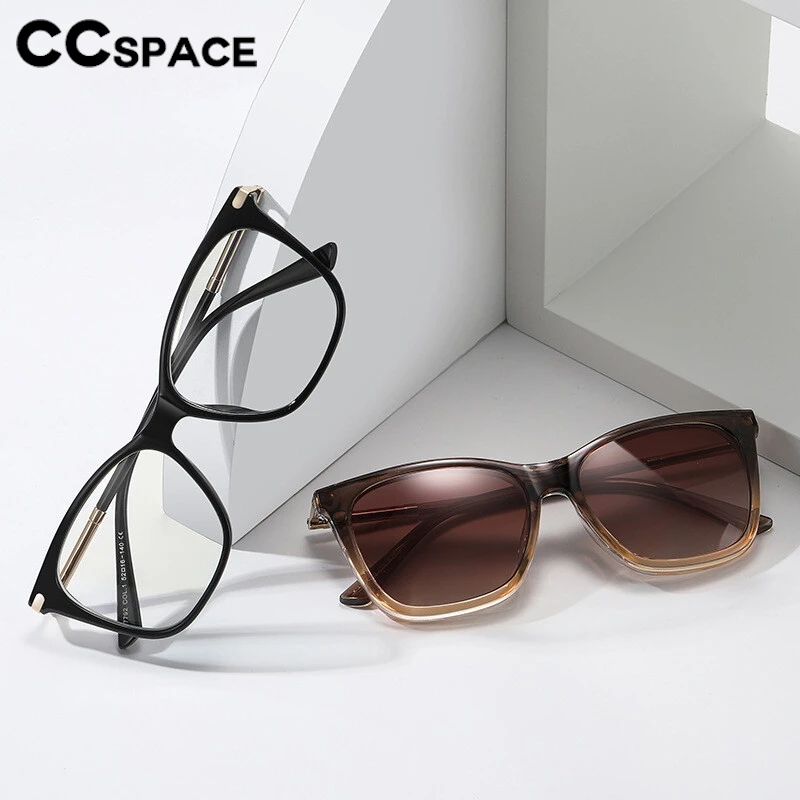 

Fashion Magnetic Clip-on Sunglasses Men Women TR90 Sunscreen Sunglasses Metal Frames Polarized Sun Shading Sunglasses 310300
