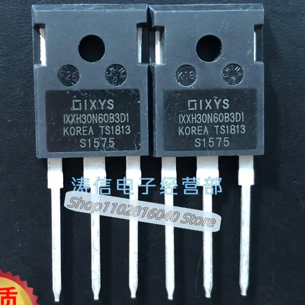 

10PCS/Lot IXXH30N60B3D1 IGBT 30A600V Best Quality Imported Original Spot