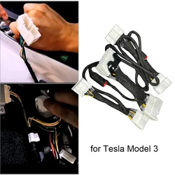 Car Speaker Cable for Tesla Model 3 2022 Audio Activation 8 to 14 Liters Upgrade Wiring Harness