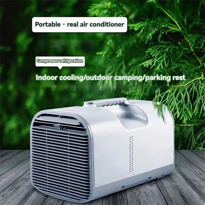 110v/220v/24v/12v Portable Air Conditioning Compressor Outdoor Camping Air Conditioner For Home, Caravan,Truck,Camper, Car