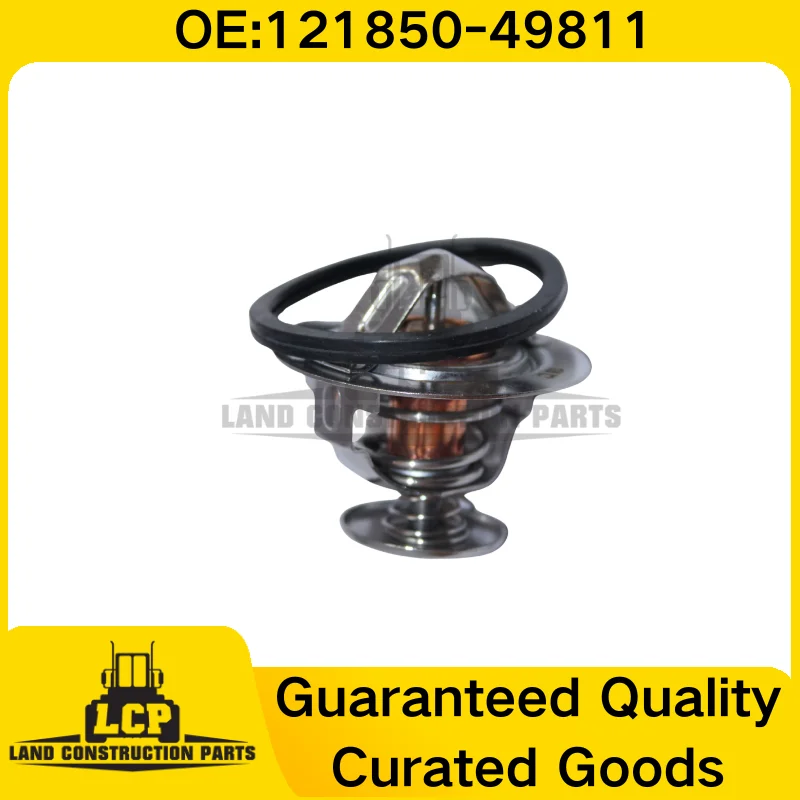 For 121850-49811  DH DX55 60 80-7-9C Thermostat 4TNV94 4TNV98 4D84 4D88 Engine Thermostat Excavator Parts