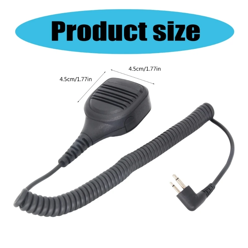 Micrófonos y altavoces impermeables PMMN4013A para DP1400 EP450 DEP450 CP040 CP140 CP180 XTN446 Radio bidireccional Accesorios