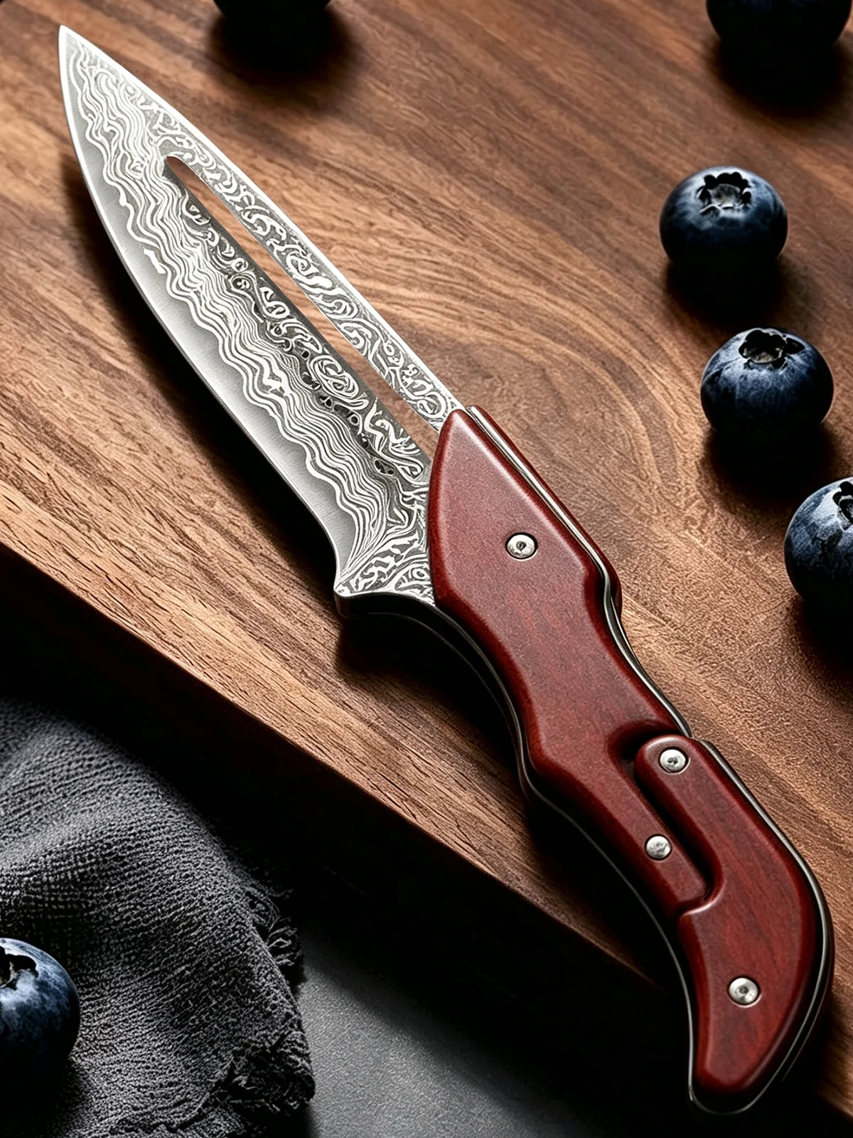 3,7 Zoll Küchen-Allzweckmesser, 67-lagiges Damaszener-Stahl-Allzweckmesser, Damaszener-Messer, scharfes Obstmesser, Schälmesser, professionelles handgeschmiedetes Gemüsemesser, Geschenke für