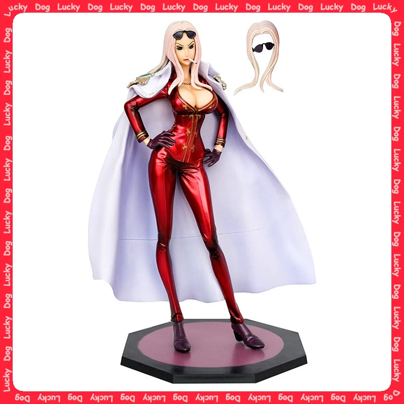 

23CM Anime One Piece Figures Navy Hina PVC Action Figure Statue Collectible Model Kids Toys Doll Gifts