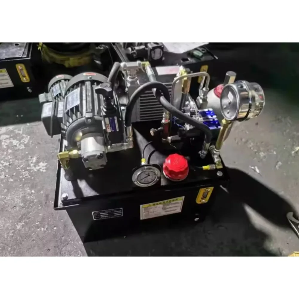 Hydraulic machine tool pump station system