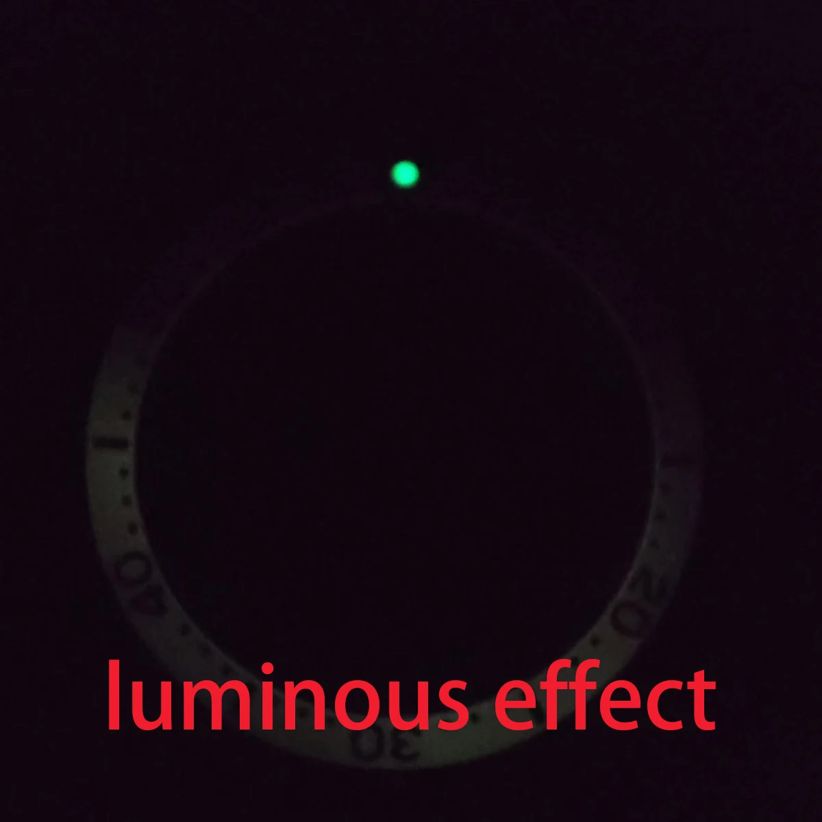 39Mm Bezel แบนอลูมิเนียม Bezel แทรกแหวน Nh35เปลี่ยนอุปกรณ์เสริม Nh36กรณี Nh35นาฬิกาอะไหล่