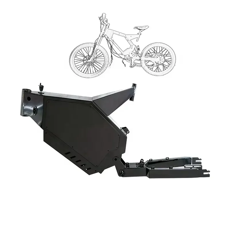High Quality Steel Fat Bike Frame 26x4.0 Inch Downhill Mountain Bicycle Frameset for Bomber MTB Cycling Parts - view 3
