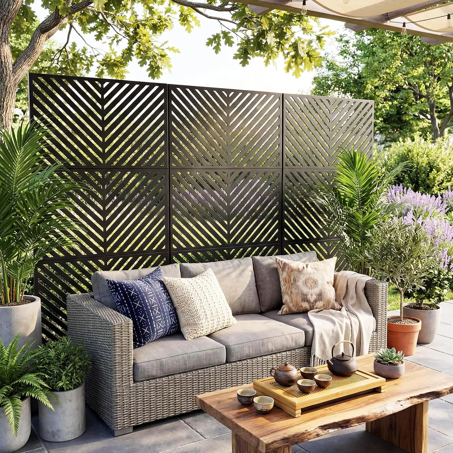 Metal Privacy Screen 78