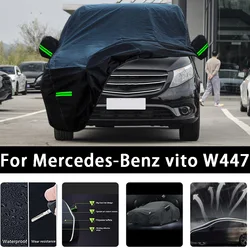 For Mercedes-Benz vito W447 Outdoor Protection Full Car Covers Snow Cover Sunshade Waterproof Dustproof Exterior Car accessories