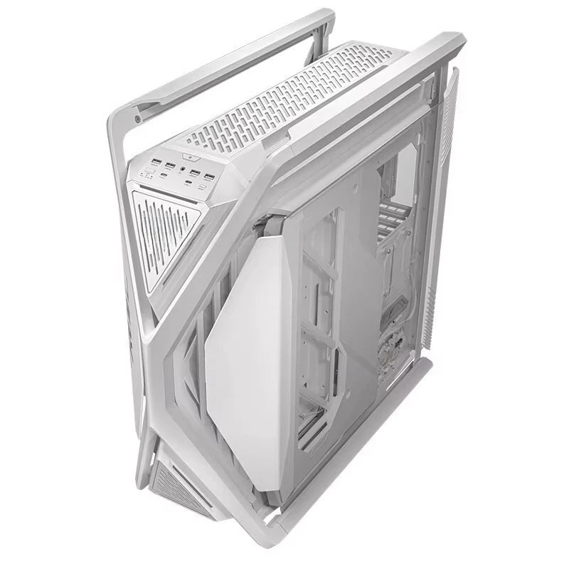 Desktop computer full tower e-sports side through chassis