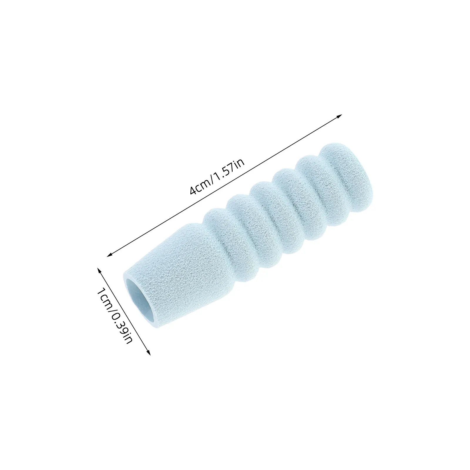 60 pçs kit de ferramentas de manicure esponja lidar com cobre antiderrapante absorção de suor protetor para acessórios da arte do prego aparador de cutícula