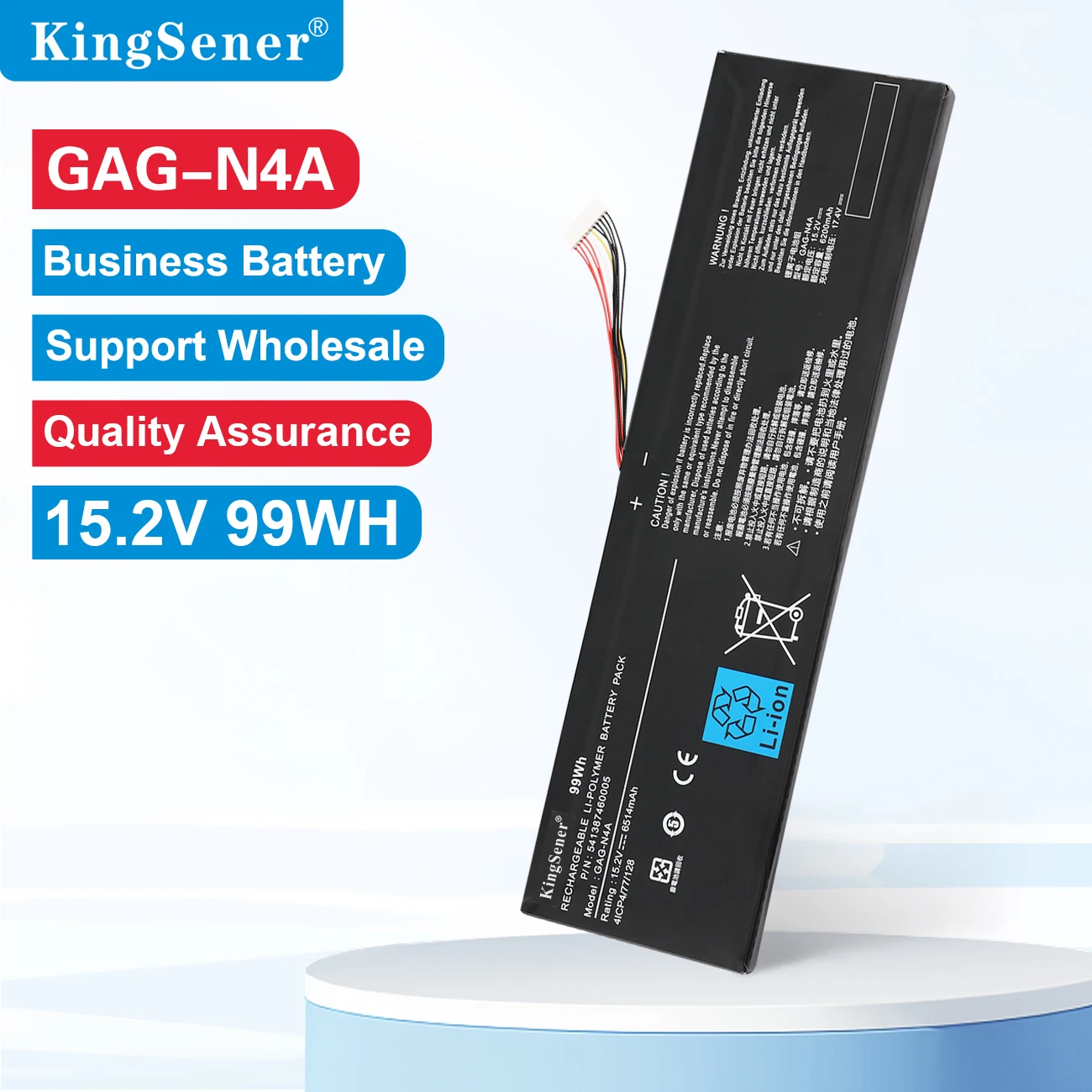 

KingSener GAG-N4A Laptop Battery for Gigabyte Aero 15 OLED XD 15 RP75 16 RP86 17 HDR YD 17 XE4 16 YE5 15G KC 15G XC 15P XC 99WH