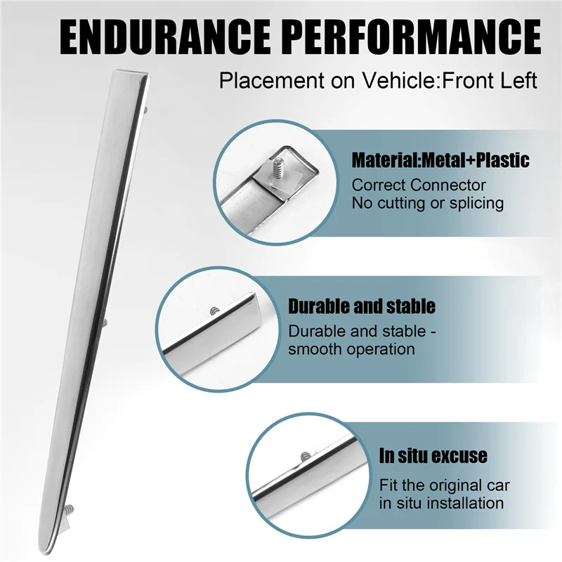 

Front Bumper Moulding Strip Car Front Bumper Moulding Strip Front Bumper Strip For Bentley Left