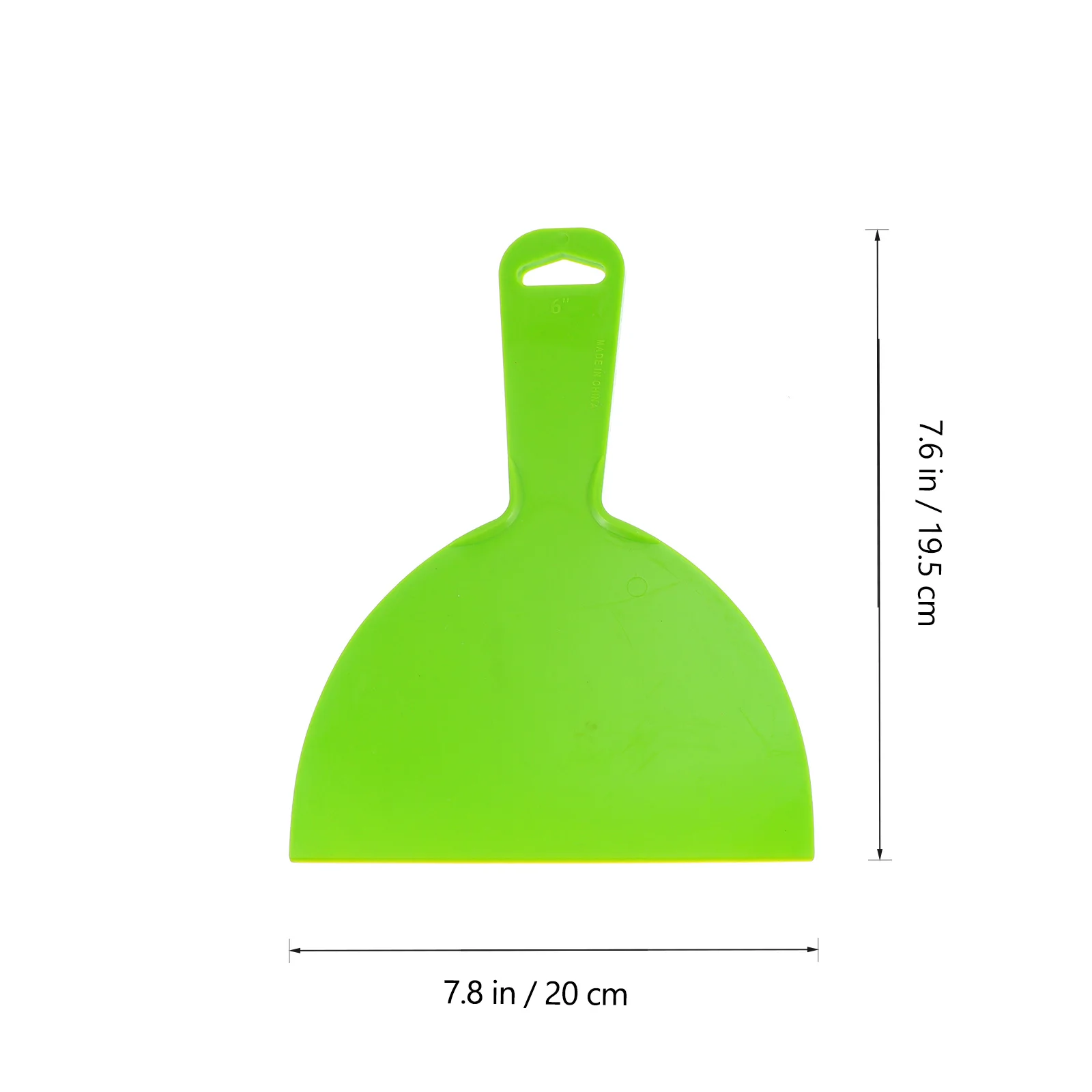 4Pcs Scraper Tools Plastic Wall Floor Cleaner Flexible Putty Knife for Home Window Tile Paint Removal Multi-Purpose Utility