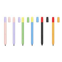 Silicone Stylus Case For Lenovo Xiaoxin Pad /Pad Pro dual Cap Pencil Case Protective Sleeve Case For Tablet Stylus