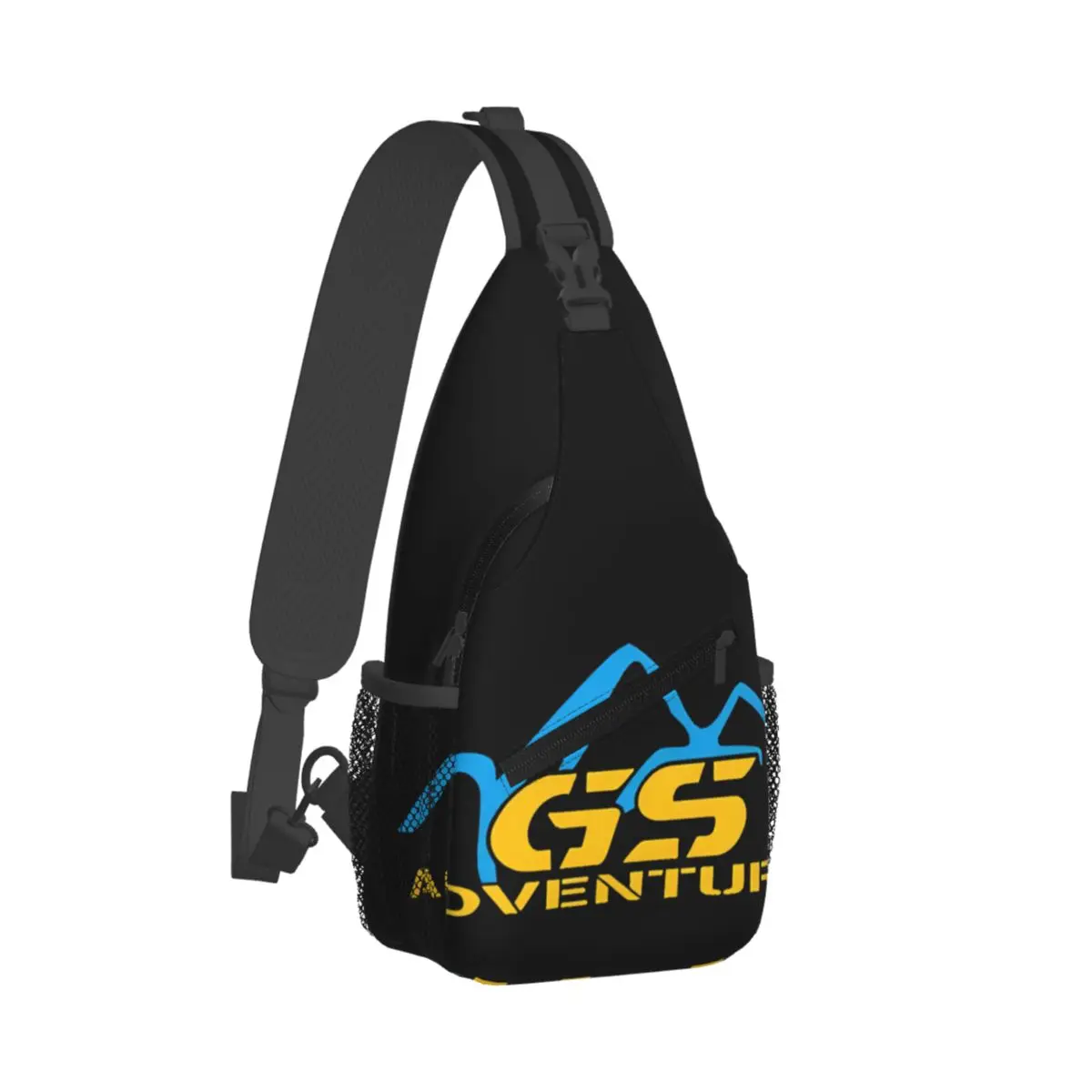 

Gs Adventure Graphics Brands Crossbody Sling Bags Casual Chest Bag Ride Shoulder Backpack Daypack for Hiking Outdoor Sports Bag