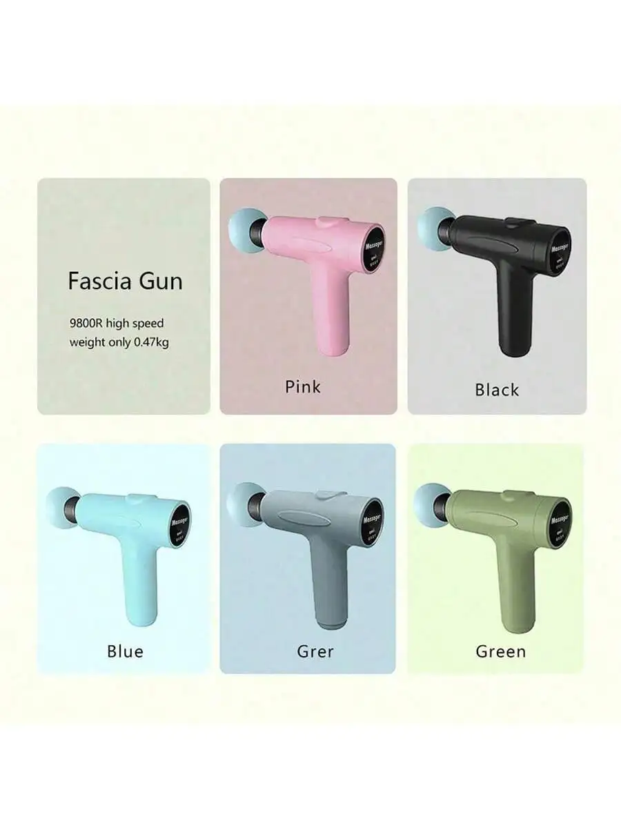 1PCCustomized Powerful Fascia Gun Charging, Full Body Massager To Release Muscle, Same As The Celebrity Model view 2
