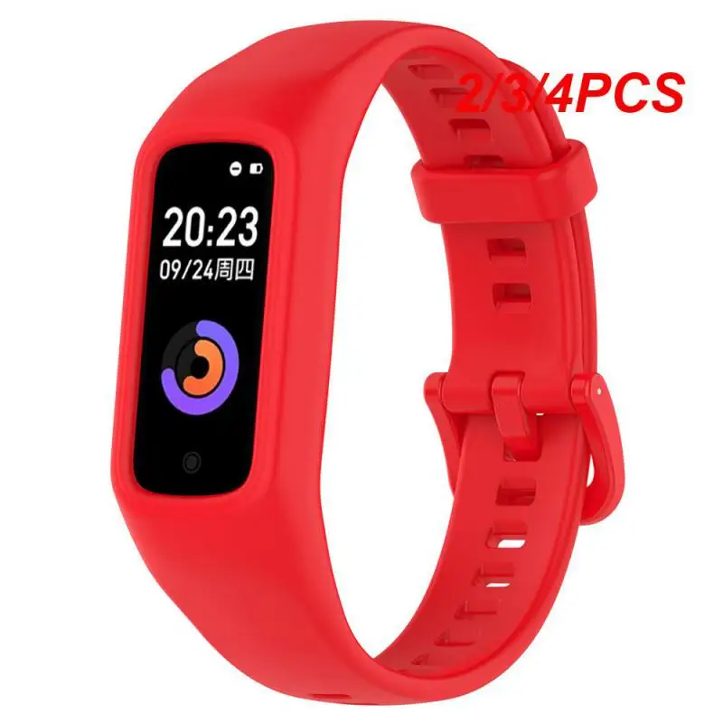 2/3/4PCS Silicone Strap High Quality Material Stylish Design Simple Popular Multi-function There Must Be Wristband