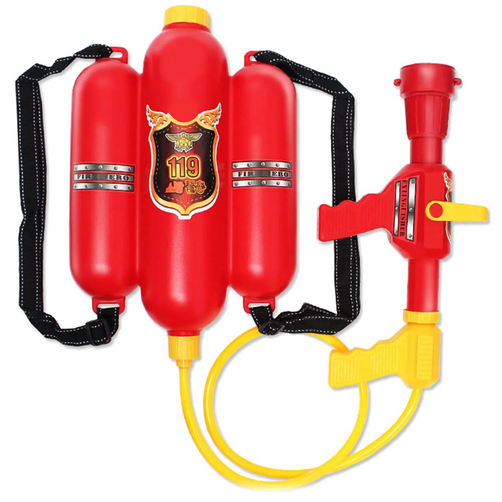 2500mL Backpack Water Blaster For Kids- Tank With Hose, Super Water Squirt Suitable For Outdoor Play Boys & Girls