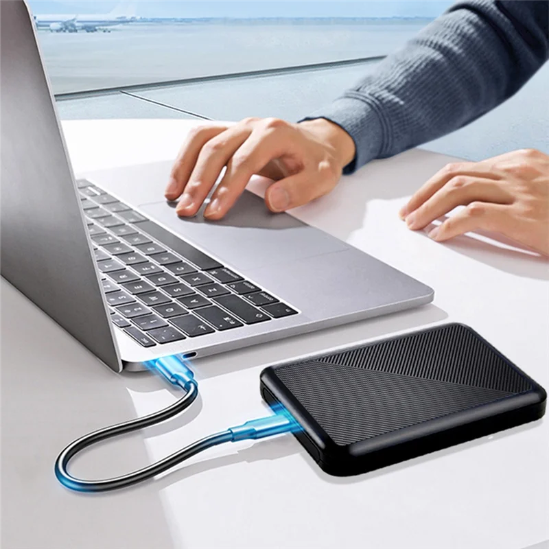 

Корпус внешнего жесткого диска 2,5 дюйма, 5 ГБ/с, USB 3,1 для ПК, ноутбука, поддерживает до 6 ТБ, подходит для твердотельного накопителя/HDD SATA 7–9,5 мм