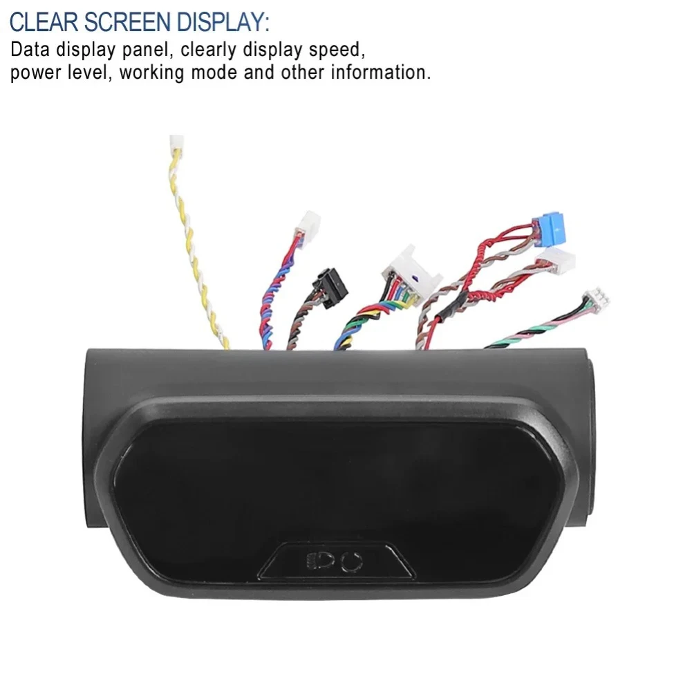 

Scooter Dashboard E2 Pro LED Display Scooter Dashboard Replacement Real-time Speed Speedometer Readout Mileage Counter