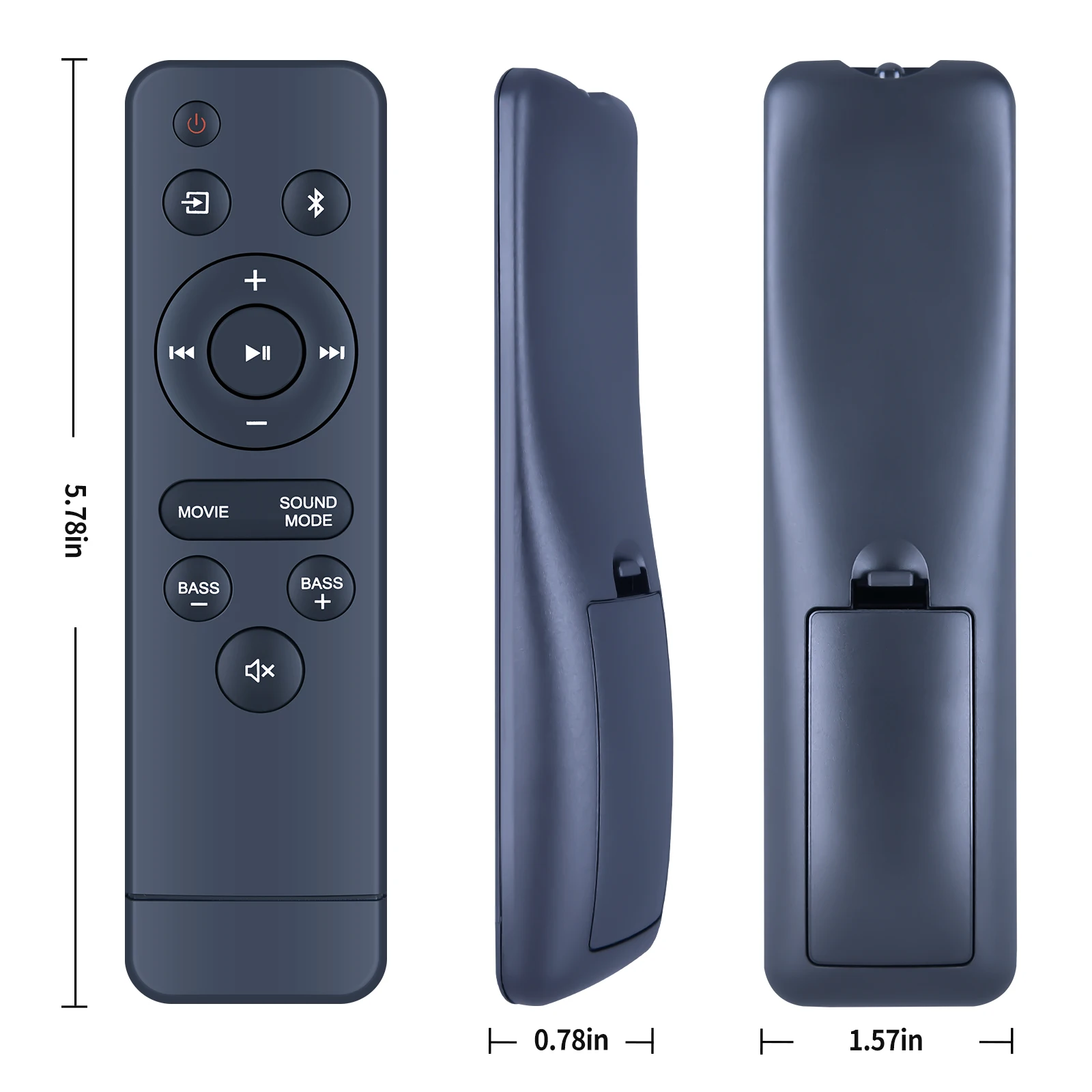 Nuevo mando a distancia de repuesto para barra de sonido ONN 100043839 100069413   Barra de sonido