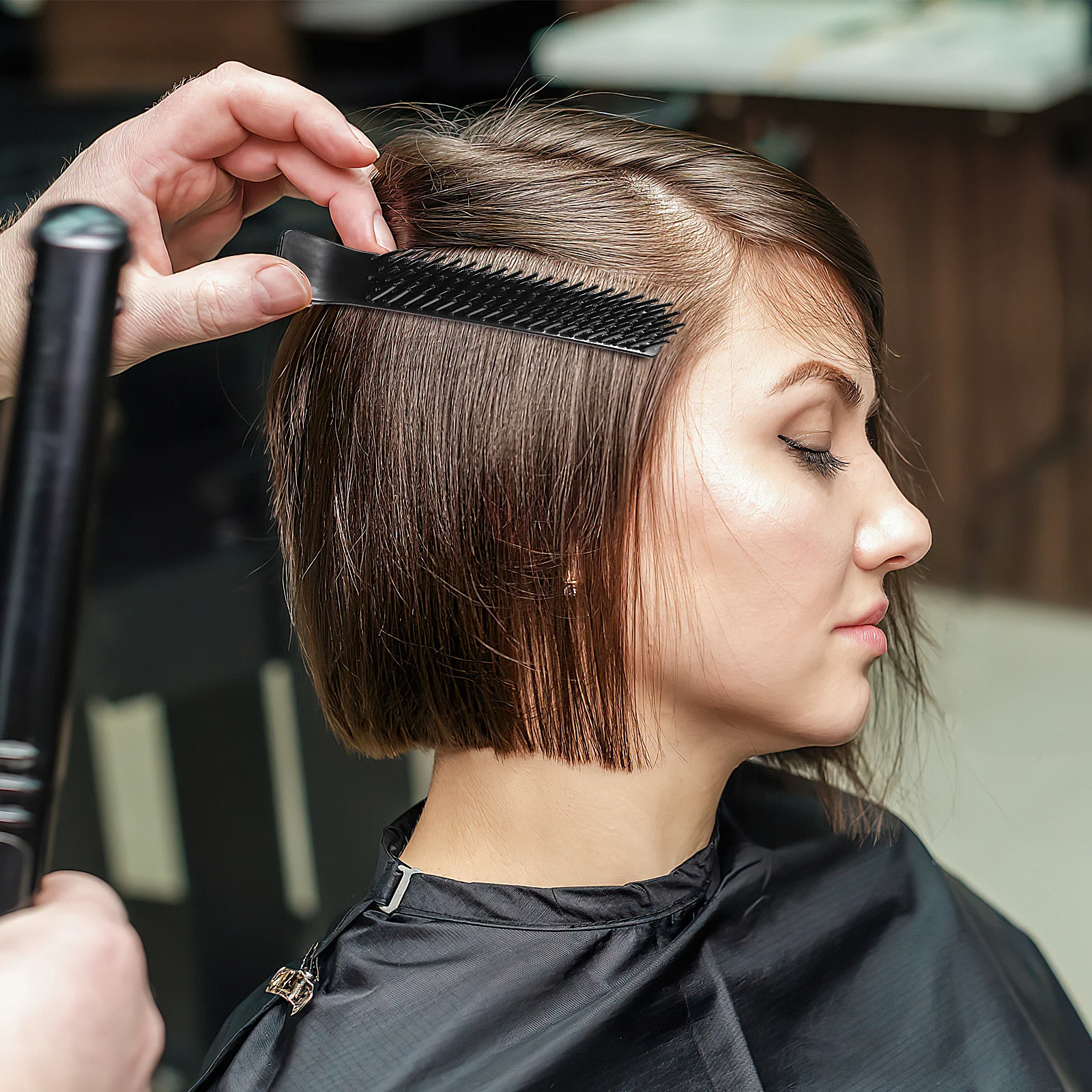 

3pcs Salon Partition Clip Sectioning Hair Styling Clamp For Haircut Hairdressing Duckbill Clips Barber Tools Hair Clips