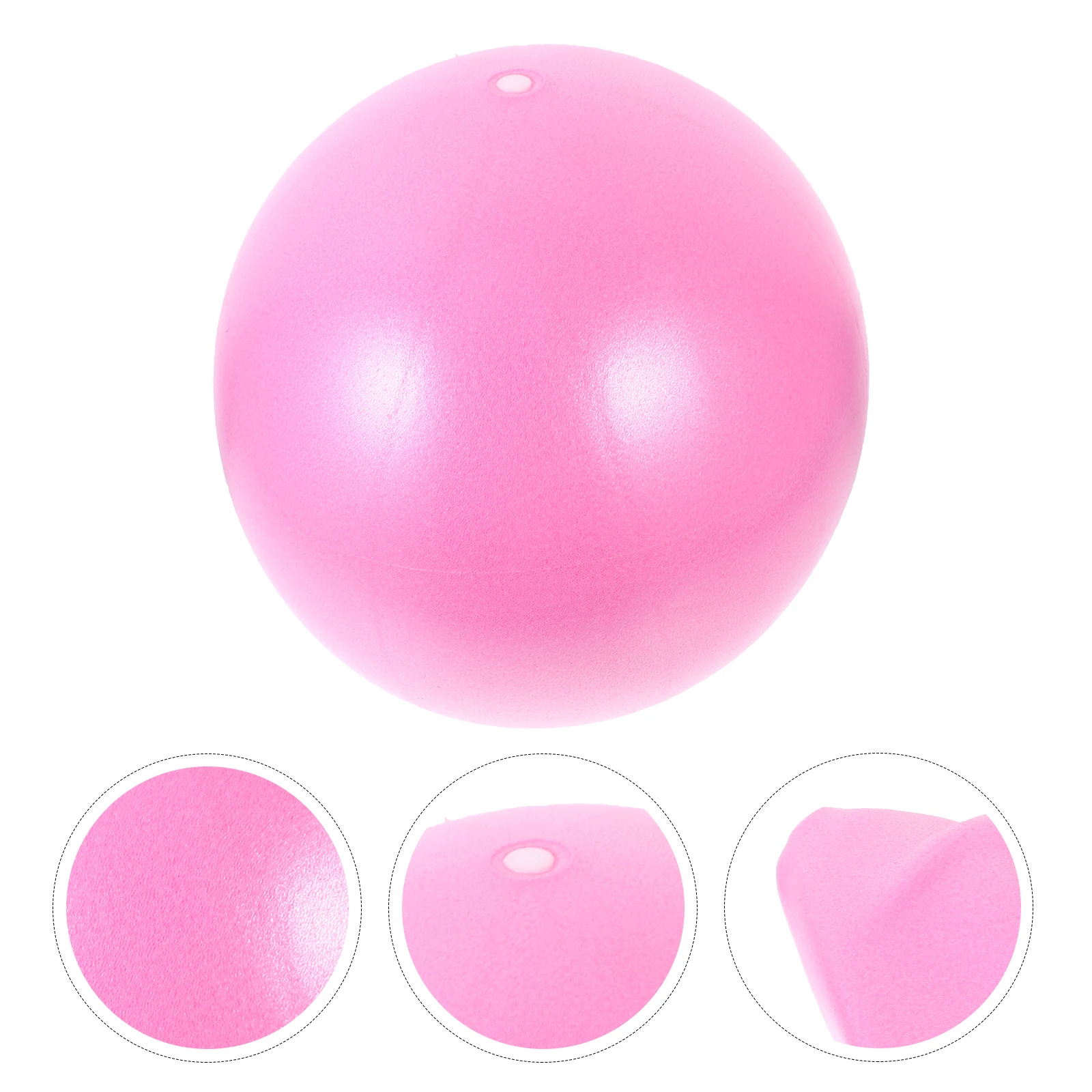

Small Pilates Ball Reusable PVC Yoga Accessory Core Balance Endurance Strengthening Multi-Use Exercise Ball Yoga Accessory