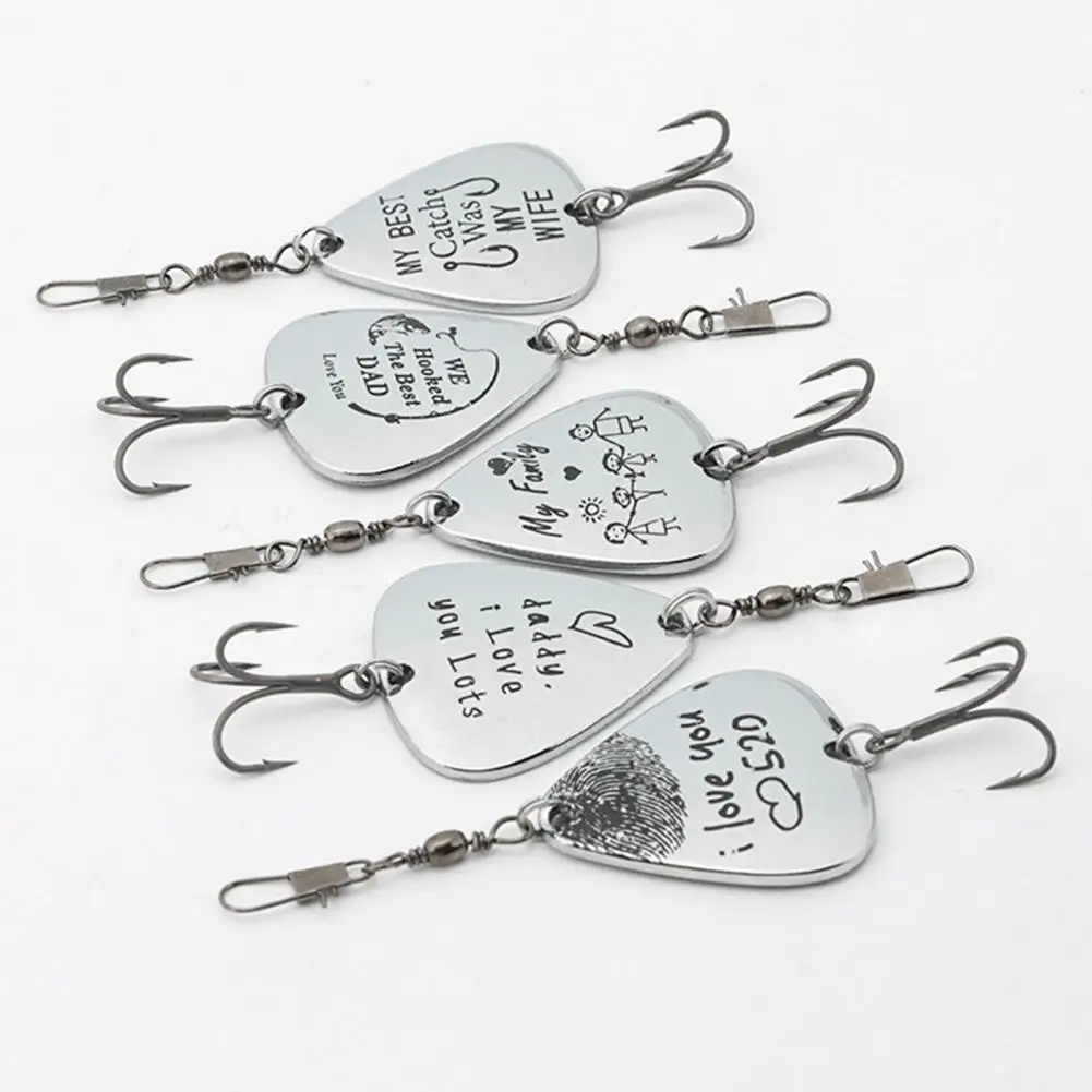 5Pcs 9.5CM/12G Spinner Blade Lure with Hook Metal Rotating Sequin Spinner Bait Saltwater Freshwater Trout Perch Pike Multi-Lure