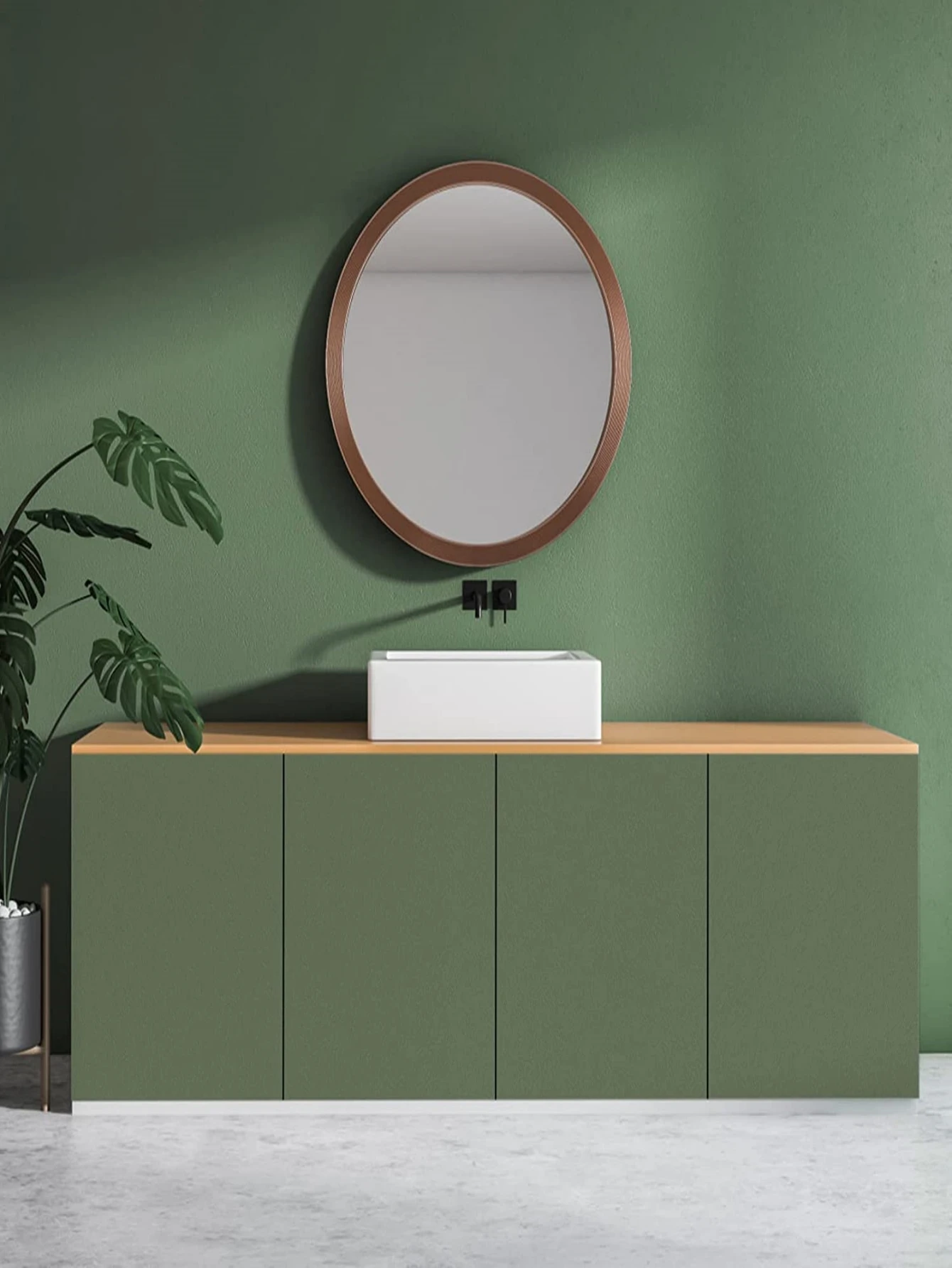 ورق حائط من الفينيل غير لامع مقاوم للماء سهل التركيب ، ورق حائط ذاتي اللصق من الفينيل ، خزانة مطبخ سطح المكتب ، ورق حائط ، ملصق ديكور منزلي ، لفافة حائط #5