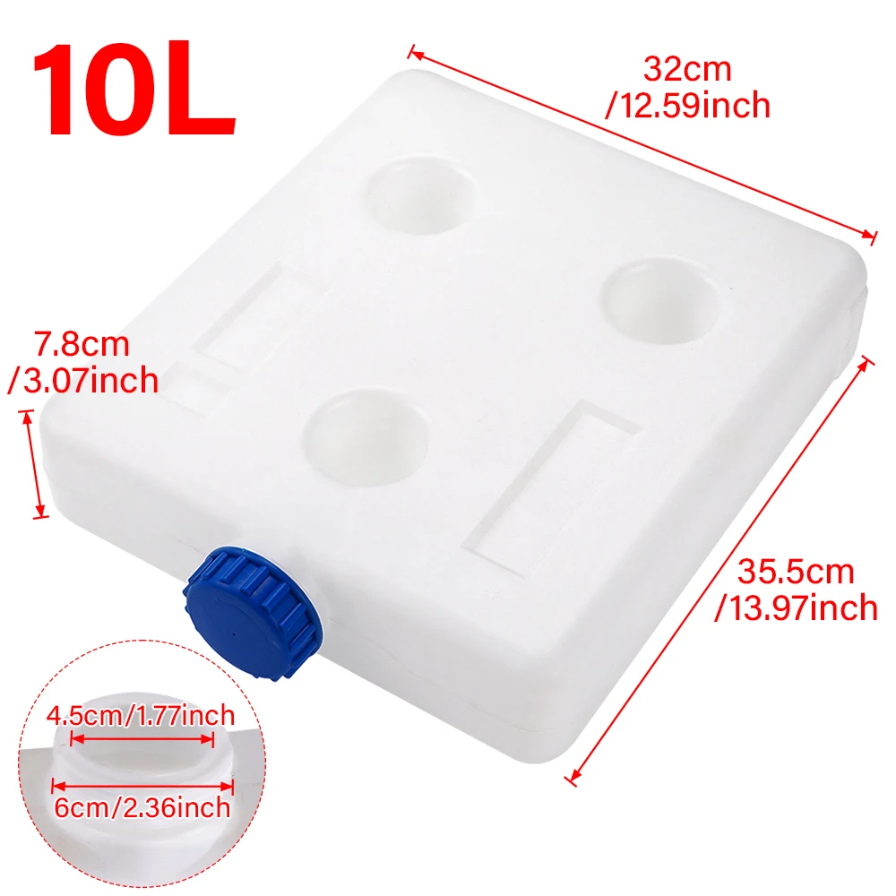1pc 10L Plastic Fuel Oil Gasoline Tank For Car Truck Air Diesel Parking Heater Caravan Oil Gasoline Canister Fuel Tank Parts