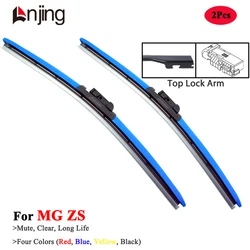 LNJING Colorful Wiper Blades For MG ZS EV ZST ZX VS Hatchback SUV 2001 2002 2005 2017 2020 2022 2023 2024 Car Luxury Accessories