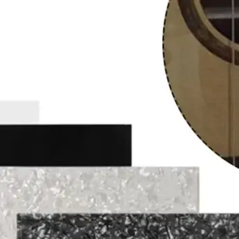 

20cm×17cm DIY Acoustic- Guitars Pickguard Celluloid Material Blank Sheets Self Adhesive- Scratch- Plate Colors Available